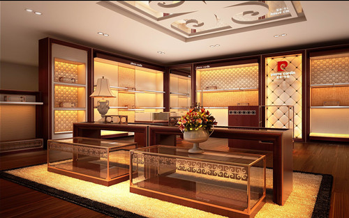 合肥商場(chǎng)展柜裝修設(shè)計(jì)效果圖